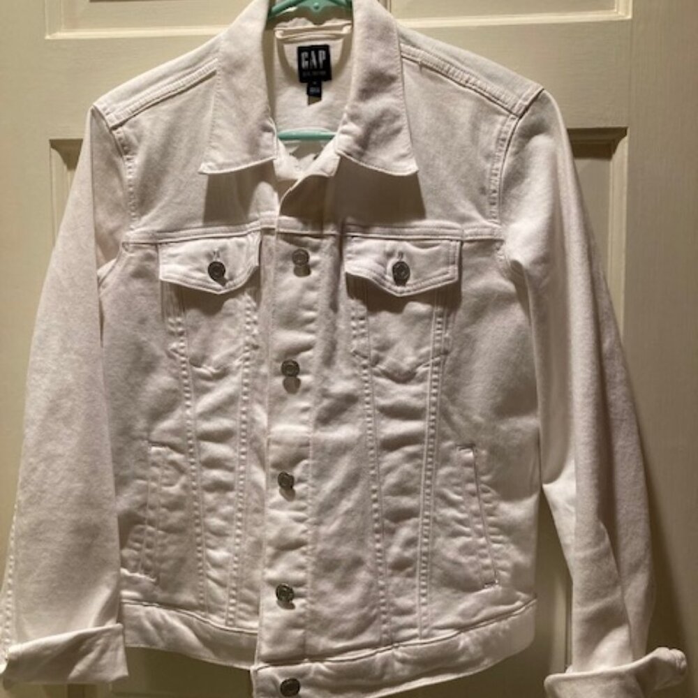 White Denim Jacket